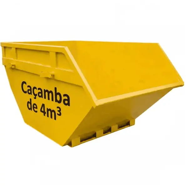 Caçamba de 4m³