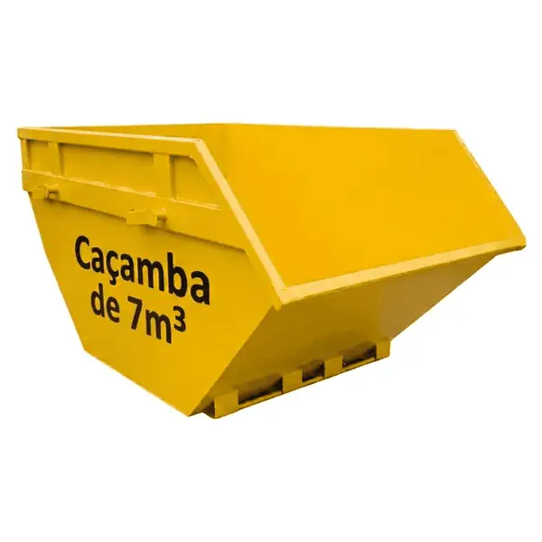 Caçamba de 7m³